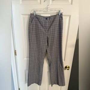EP Pro Purple and Gray Plaid Golf Pants Size 6